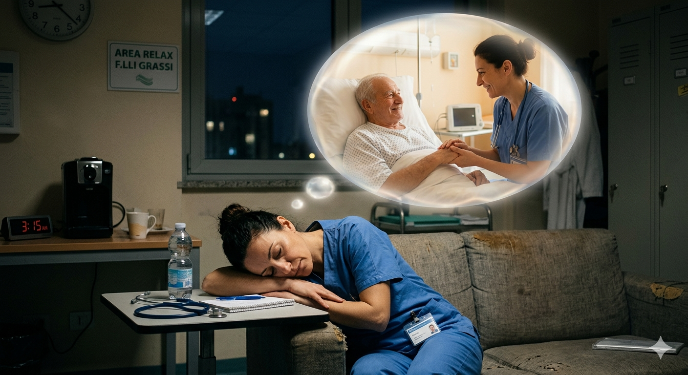 Sognare pazienti nelle professioni sanitarie: burnout o compassione?